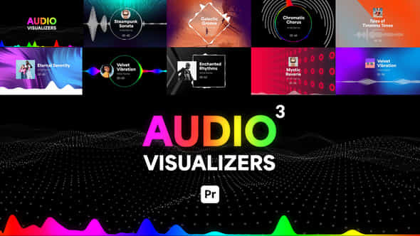 Audio Visualizers Pack 3 For Premiere Pro - VideoHive 49661072