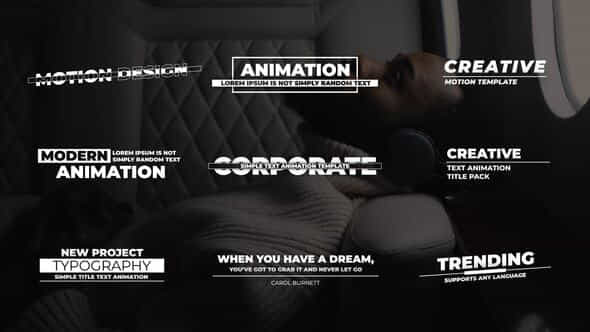 Text Animation Ae - VideoHive 51224380