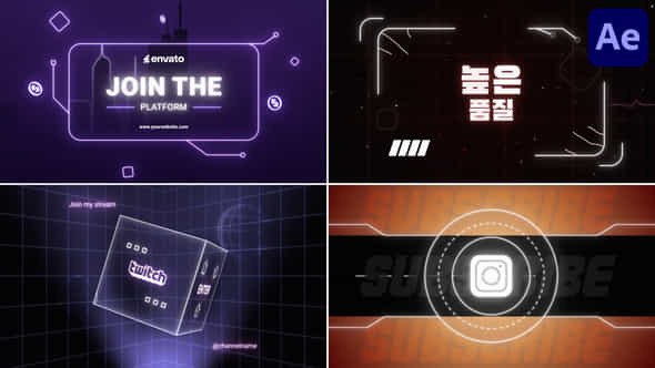 Hud Typography For After Effects - VideoHive 55421582