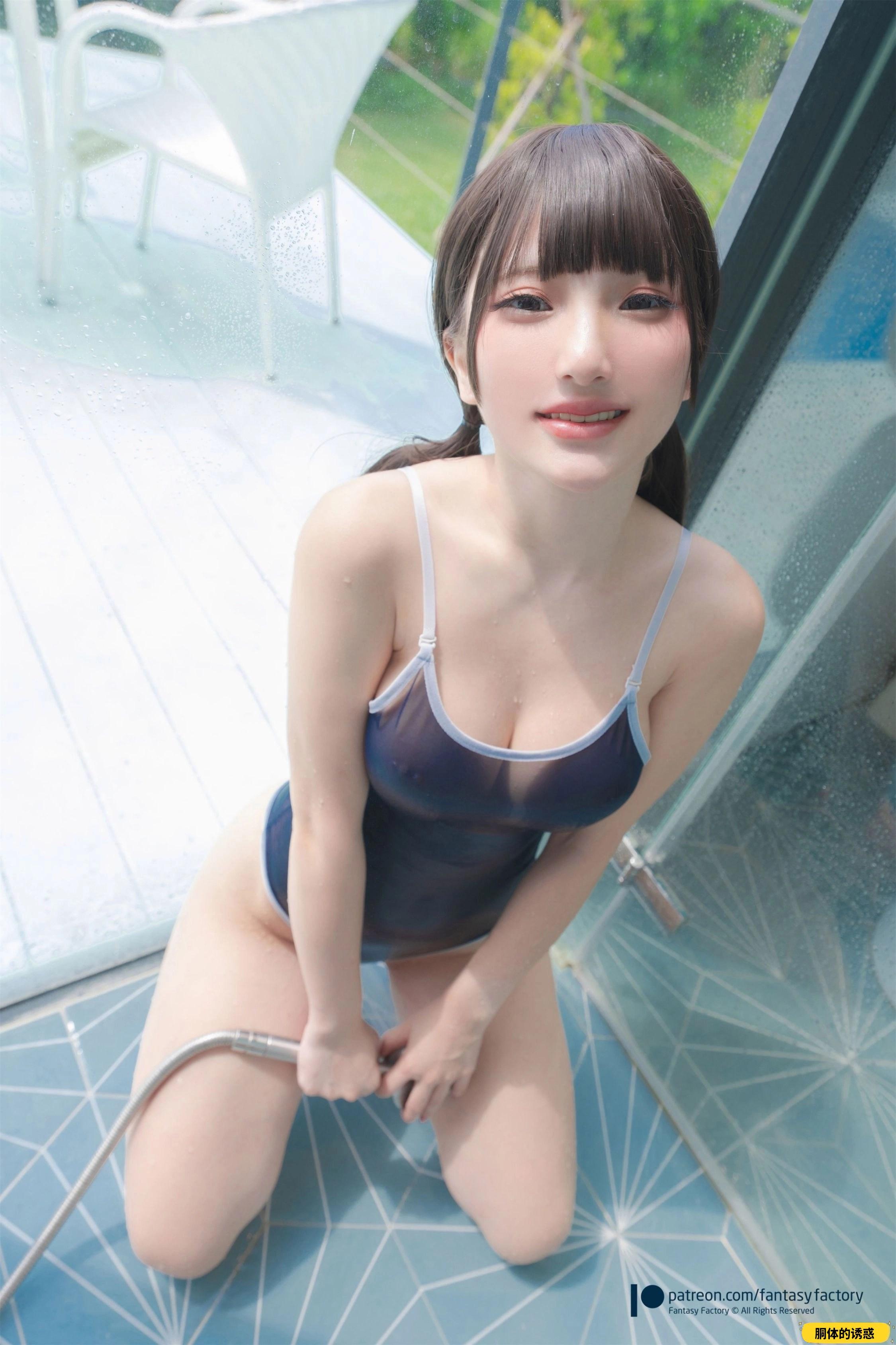 小丁[Fantasy Factory] Transparent School Swimsuit