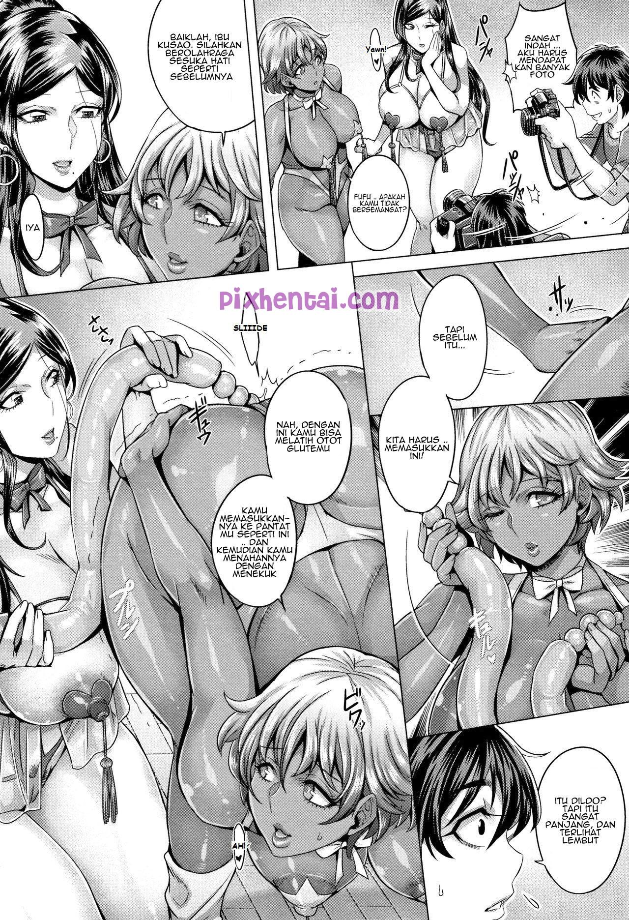 Komik Hentai Jyunyoku Kaihoku : Daya Tarik Tante-tante yang sedang Senam Aerobik Manga XXX Porn Doujin Sex Bokep 07