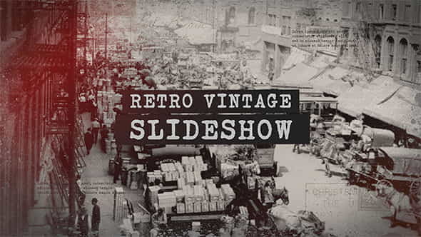 History SlideshowRetro Vintage OpenerOld Memories - VideoHive 20935728