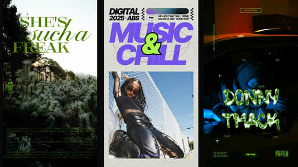 90S Posters For Premiere Pro - VideoHive 53431357