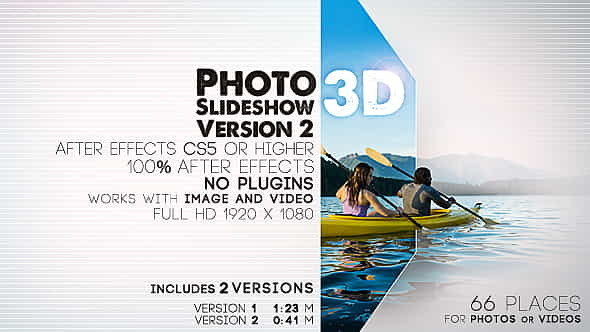 Photo Slideshow 3D Version 2 - VideoHive 20656198