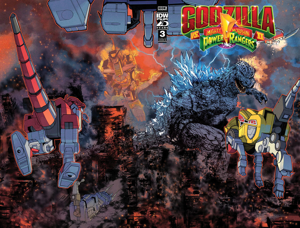 Godzilla Vs. The Mighty Morphin Power Rangers II #1-3 (2024)