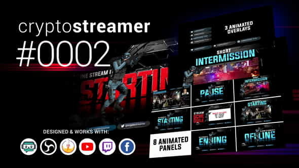 CryptoStreamer #free-download-0002 - VideoHive 31383793