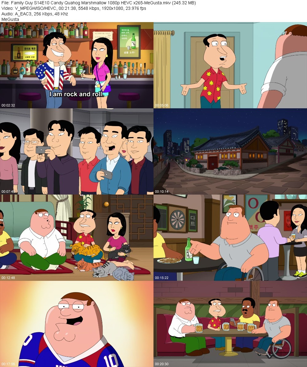 Family Guy S14E10 Candy Quahog Marshmallow 1080p HEVC x265-MeGusta