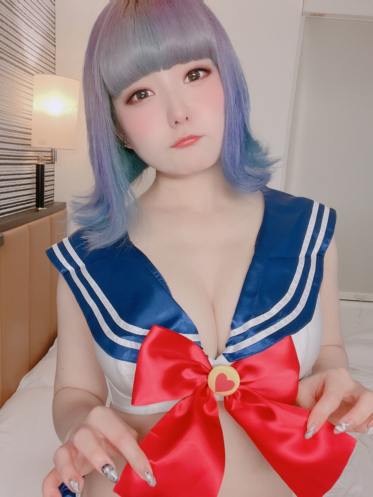 Akasaki Karin - Sailor Moon swimsuit