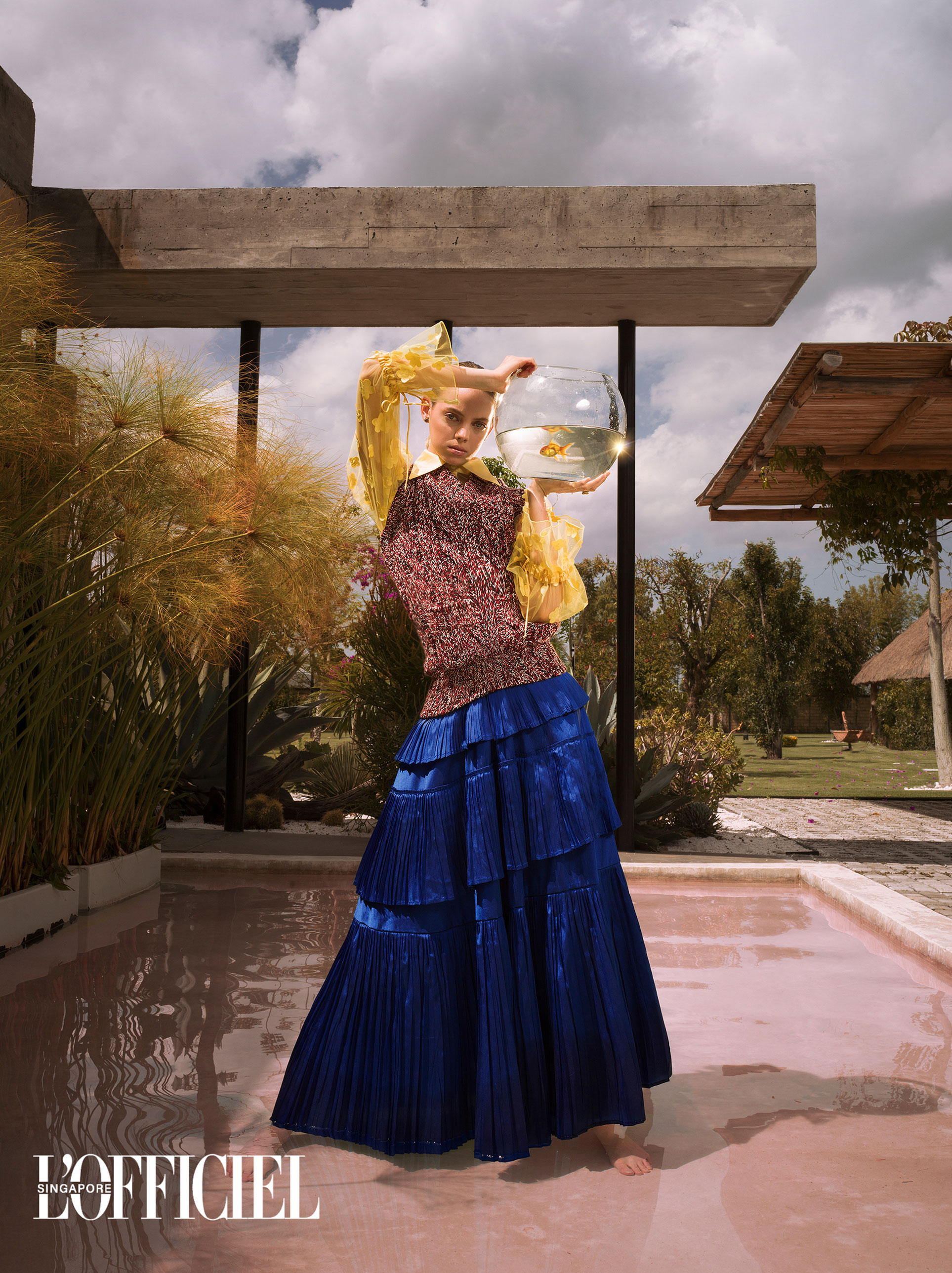 Mariana Zaragoza by Jvdas Berra Абстрактная мода / фото 12