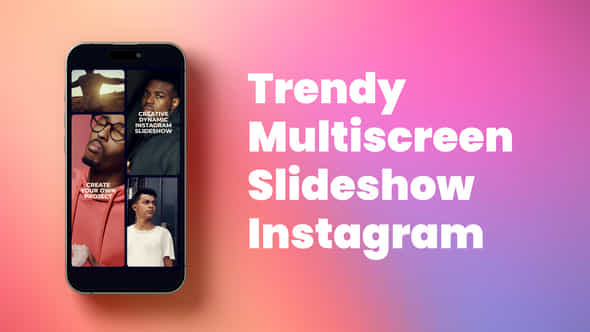 Multiscreen Instagram Slideshow - VideoHive 54346670