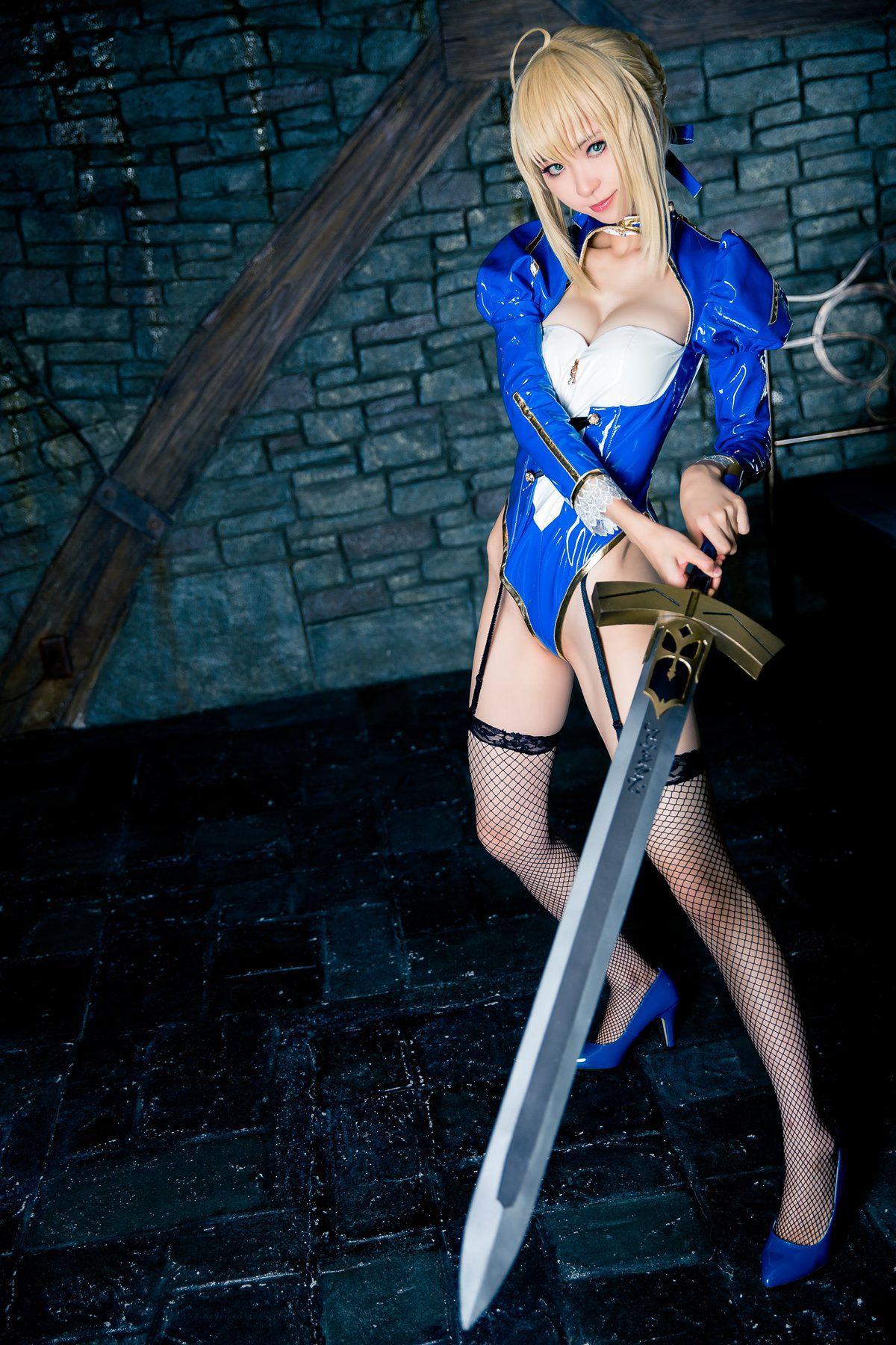 Mike(ミケ) 《Fate stay night》Saber [Mikehouse] 写真集(16)