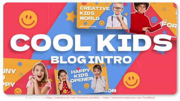 Cool Kids Blog - VideoHive 38119067