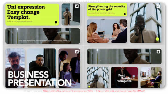 Business Presentation - VideoHive 46602344