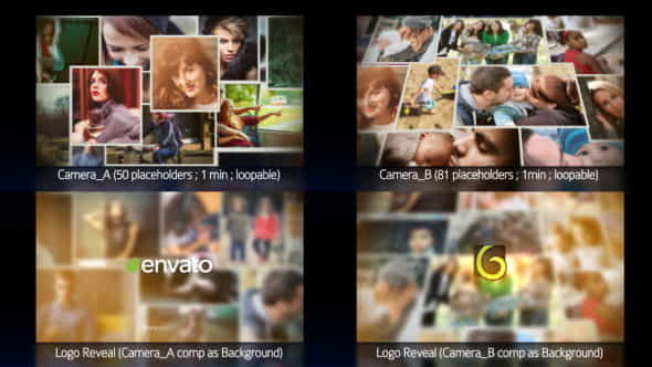 Photo Wall - Photos Galaxy - VideoHive 16566758