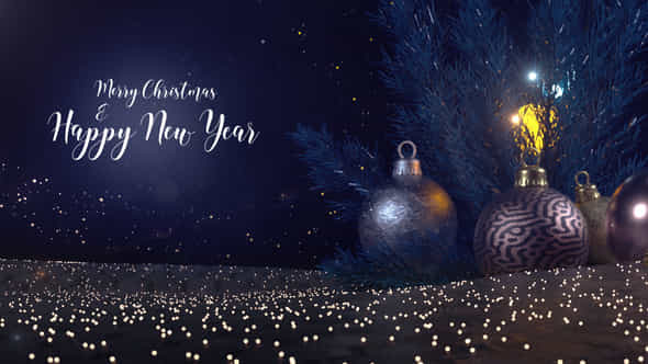 Christmas Lights Intro - VideoHive 55580357