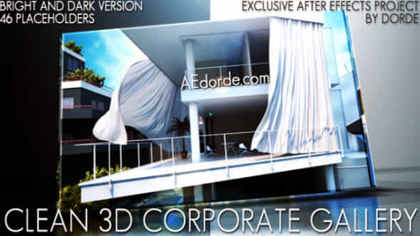 Clean 3d Corporate - VideoHive 2381121