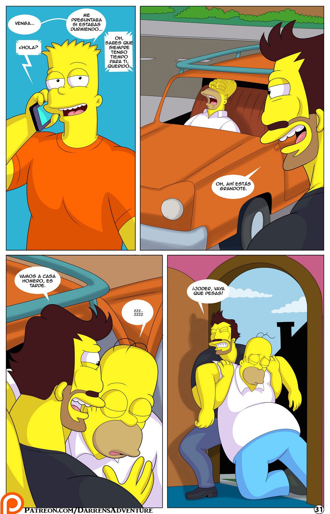 La Aventura de Darren 10 – Los Simpsons - 30