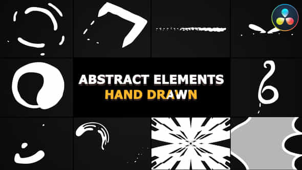 Cartoon Abstract Elements - VideoHive 38598212