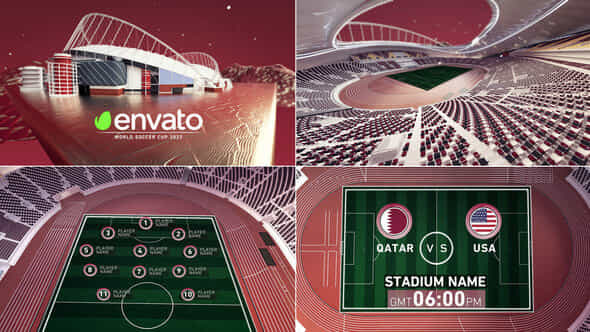 World Soccer Qatar - VideoHive 40871516