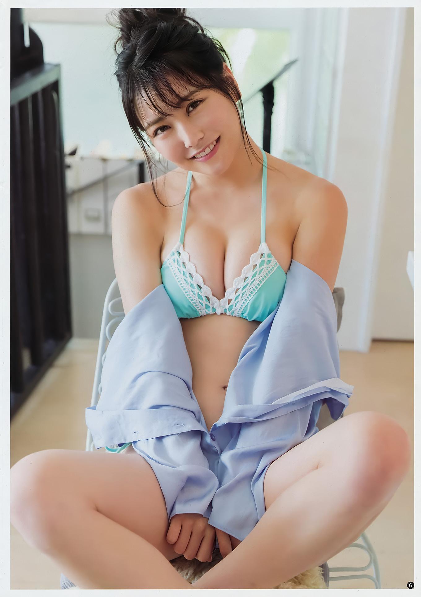 Miru Shiroma 白間美瑠, Young Champion 2018 No.08 (ヤングチャンピオン 2018年8号)(5)