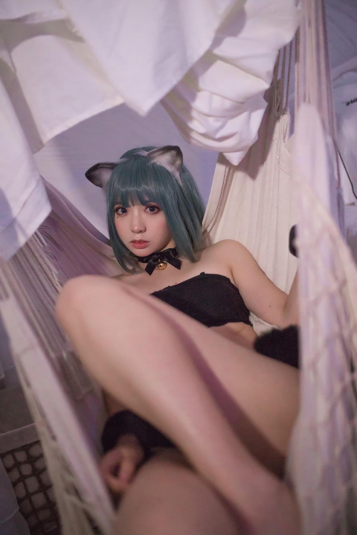 Cosplay 疯猫ss 黑猫二(21)