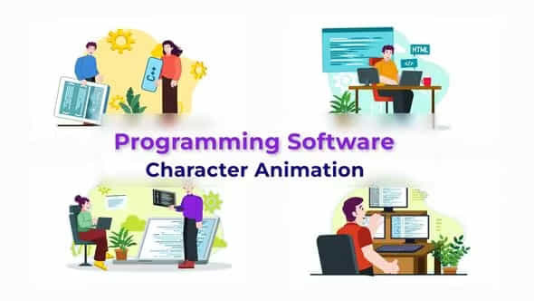 Programming SoftwareCharacter Animation - VideoHive 39762030