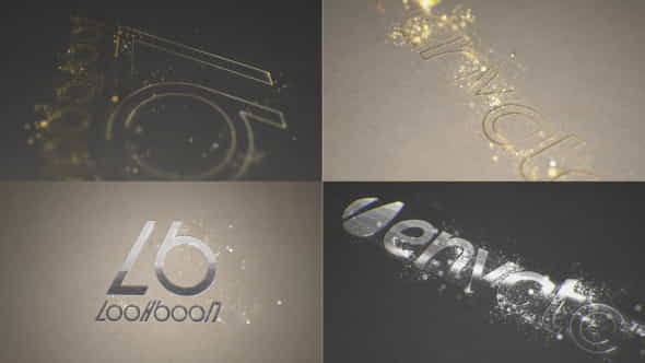 Organic Particle Logo - VideoHive 7830452