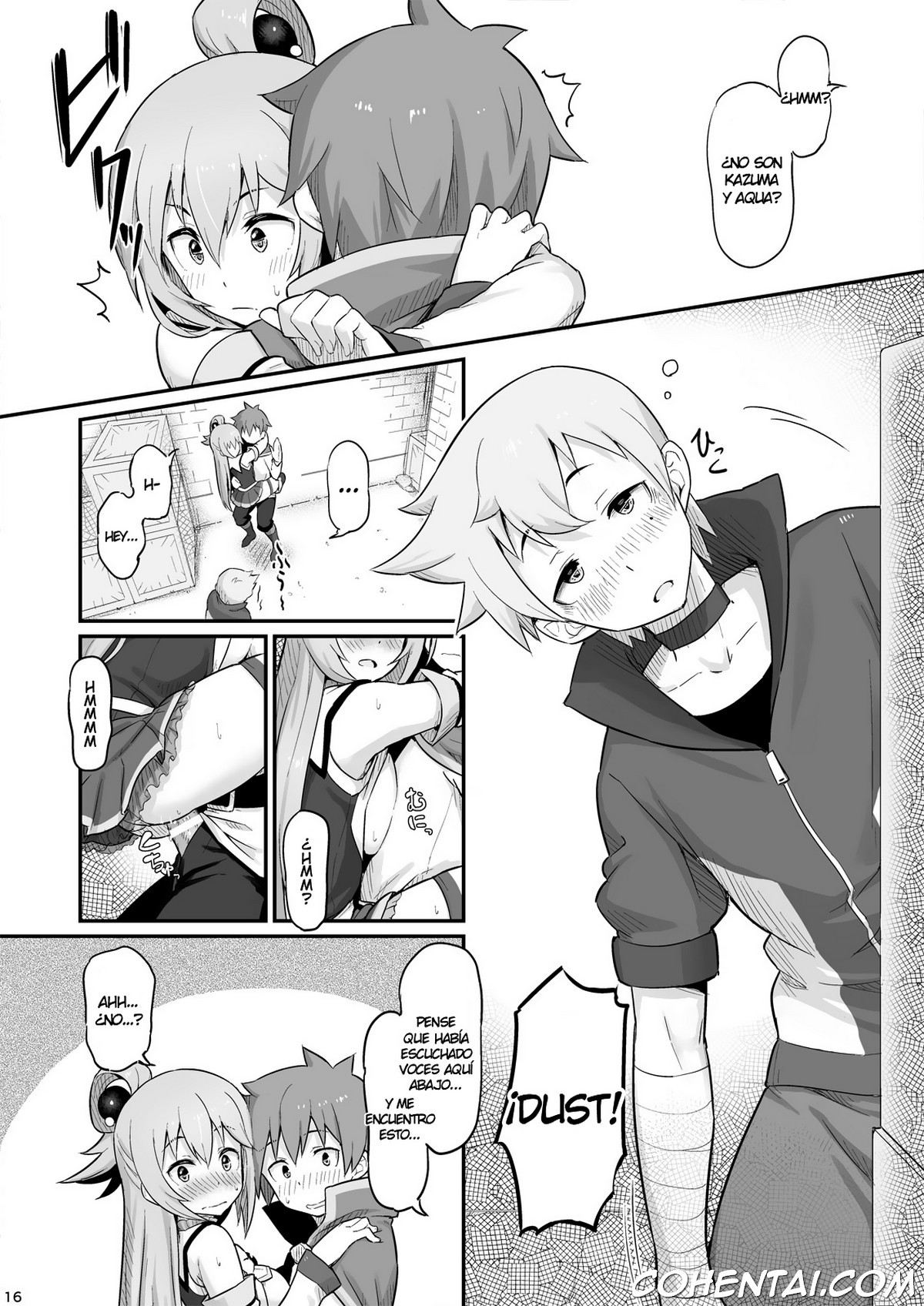 Damegami-sama wa Nomisugi ni Gochuui o! (Kono Subarashii Sekai ni Syukufuku o!) xxx comics manga porno doujin hentai español sexo 