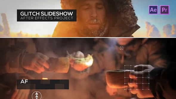 Glitch Slideshow - VideoHive 19415516