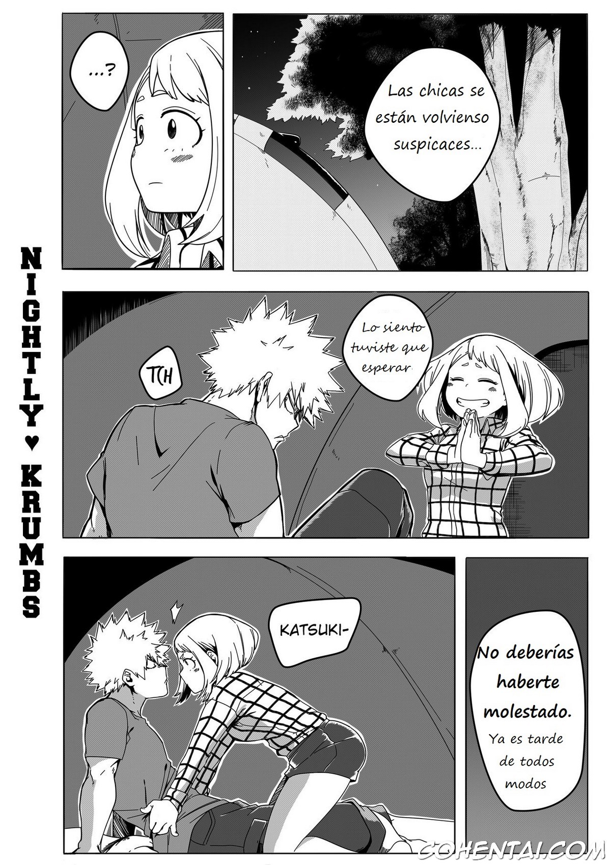 NIGHTLY KRUMBS (Boku no Hero Academia) xxx comics manga porno doujin hentai español sexo 