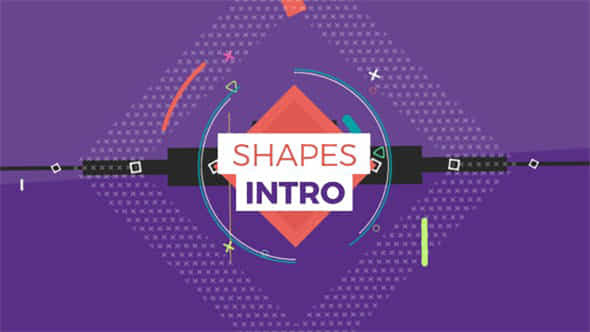 Shapes Intro - VideoHive 33570080