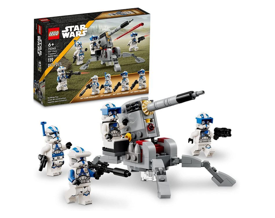 Lego Star Wars 501st Clone Troopers Battle Pack