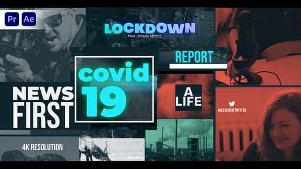 Coronavirus Covid-19 - News Trailer - VideoHive 32334802