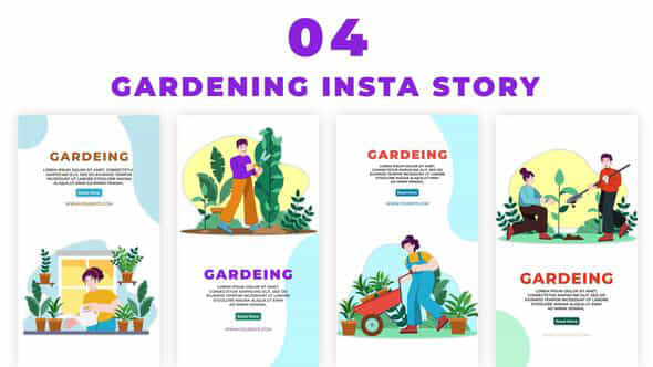 Home Gardening Instagram - VideoHive 39029675