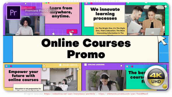 Online Courses Presentation - VideoHive 49217279