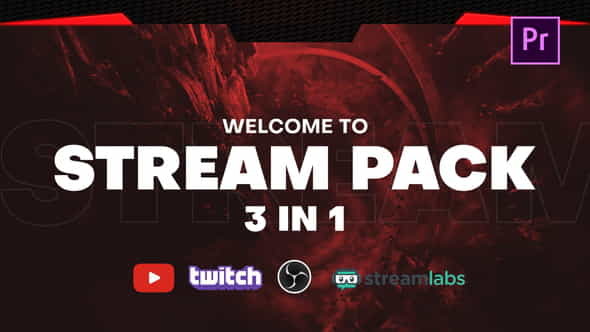 Stream Gaming Pack for Premiere - VideoHive 29488359