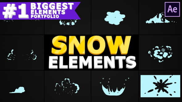 Snow Blasts | After Effects - VideoHive 29609151