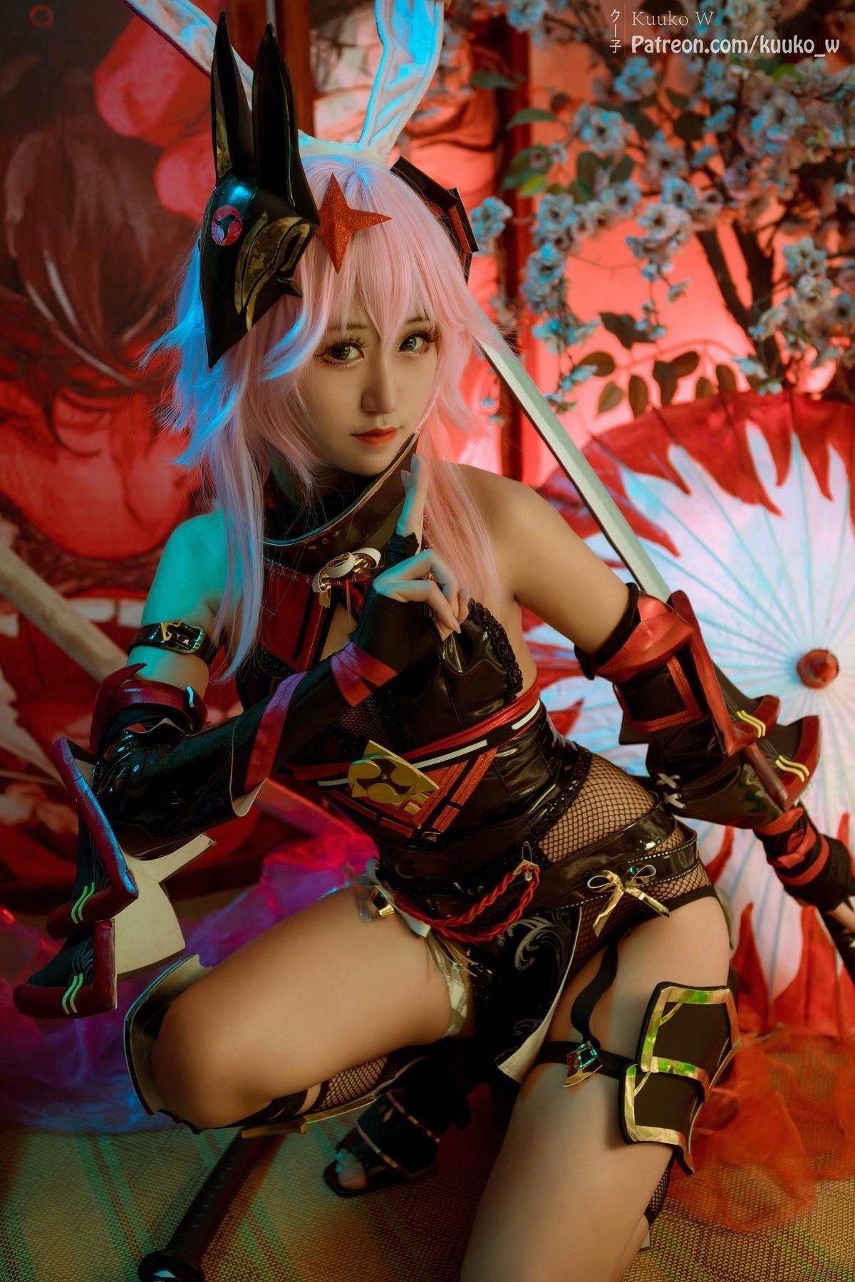 Cosplay KuukoW クー子 Yae Kasumi(55)