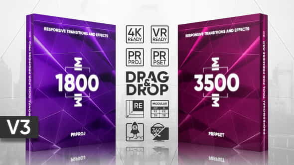 Transitions Presets Pack - VideoHive 22452399