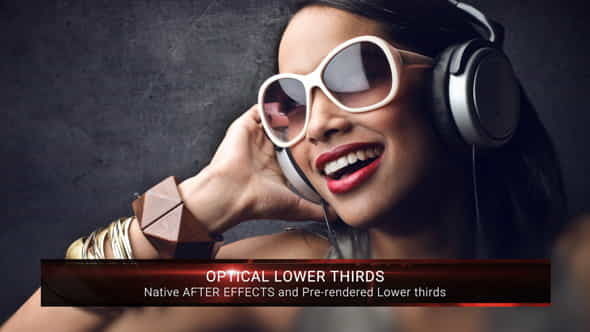 HD Optical Lower Third 6 - VideoHive 97467