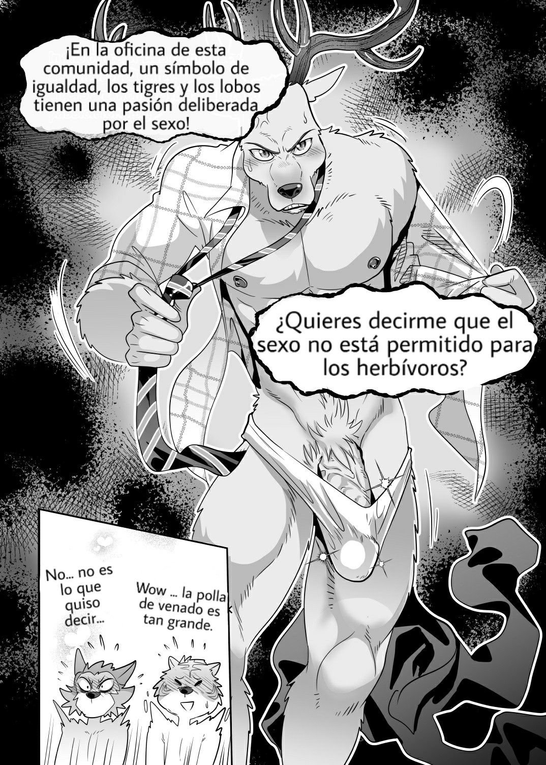 Educacion Sexo de Tigre y Ciervo - Sex Education from Tiger and Deer (BEASTARS) - 22