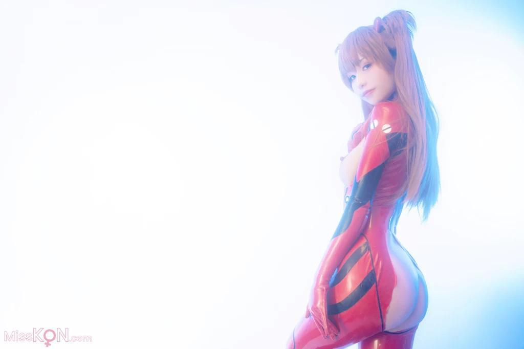 Coser@爆机少女喵小吉 (Nekokoyoshi): 明日香 人类补奸计划 (80 photos )(48)