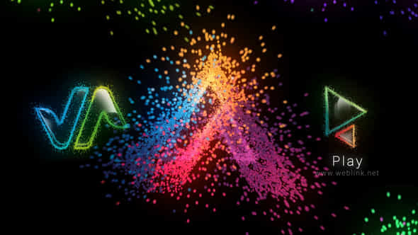 Particles Logo 2 - VideoHive 49503839