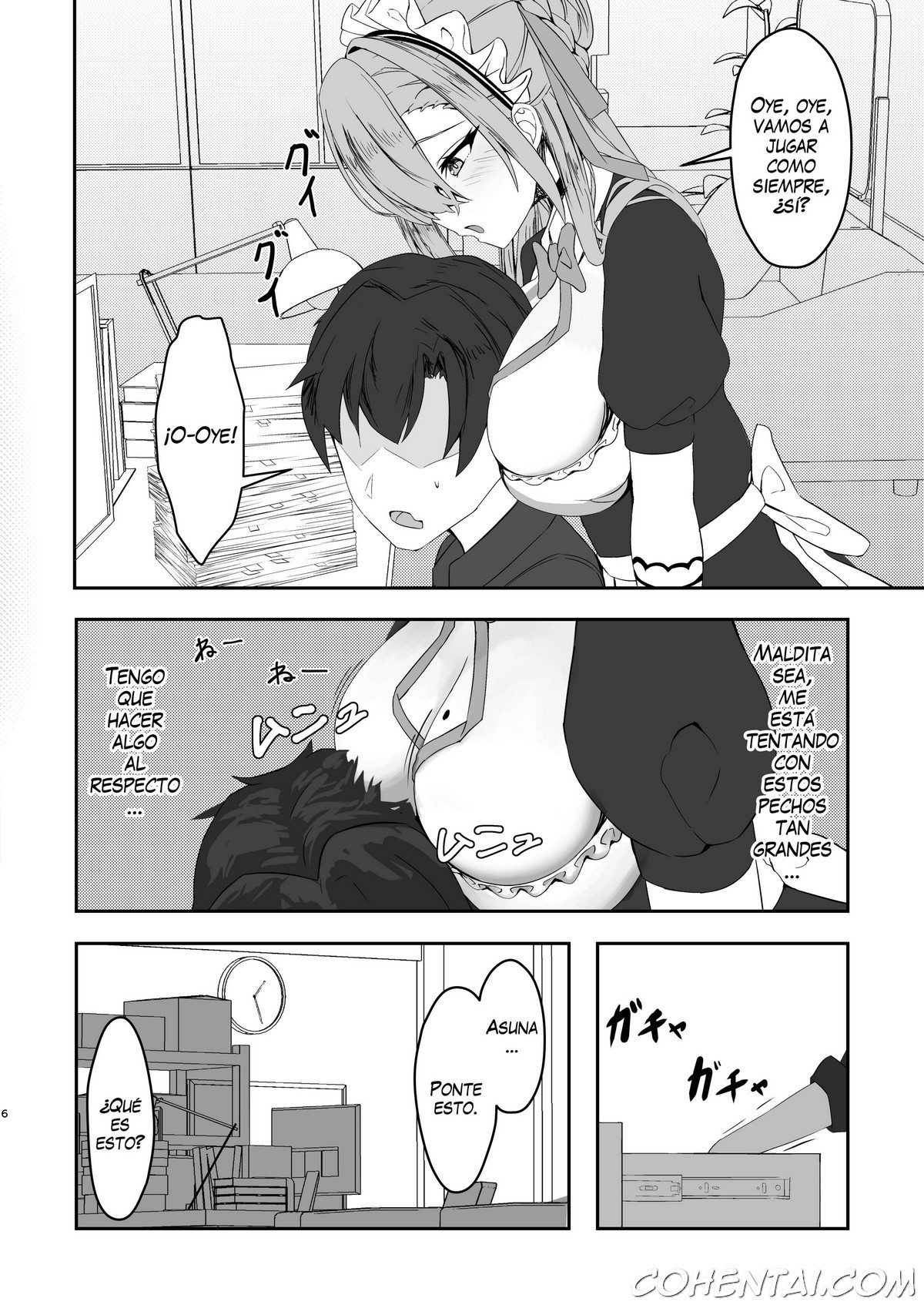 Oogataken no Shitsukekata (Blue Archive) xxx comics manga porno doujin hentai español sexo Asuna Ichinose Blue Archive Sensei