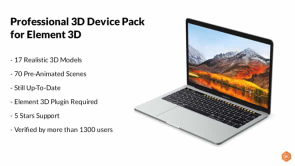 Professional 3D Device Pack for - VideoHive 7139714