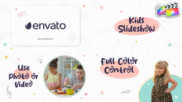 Kids Slideshow Fcpx - VideoHive 49869535