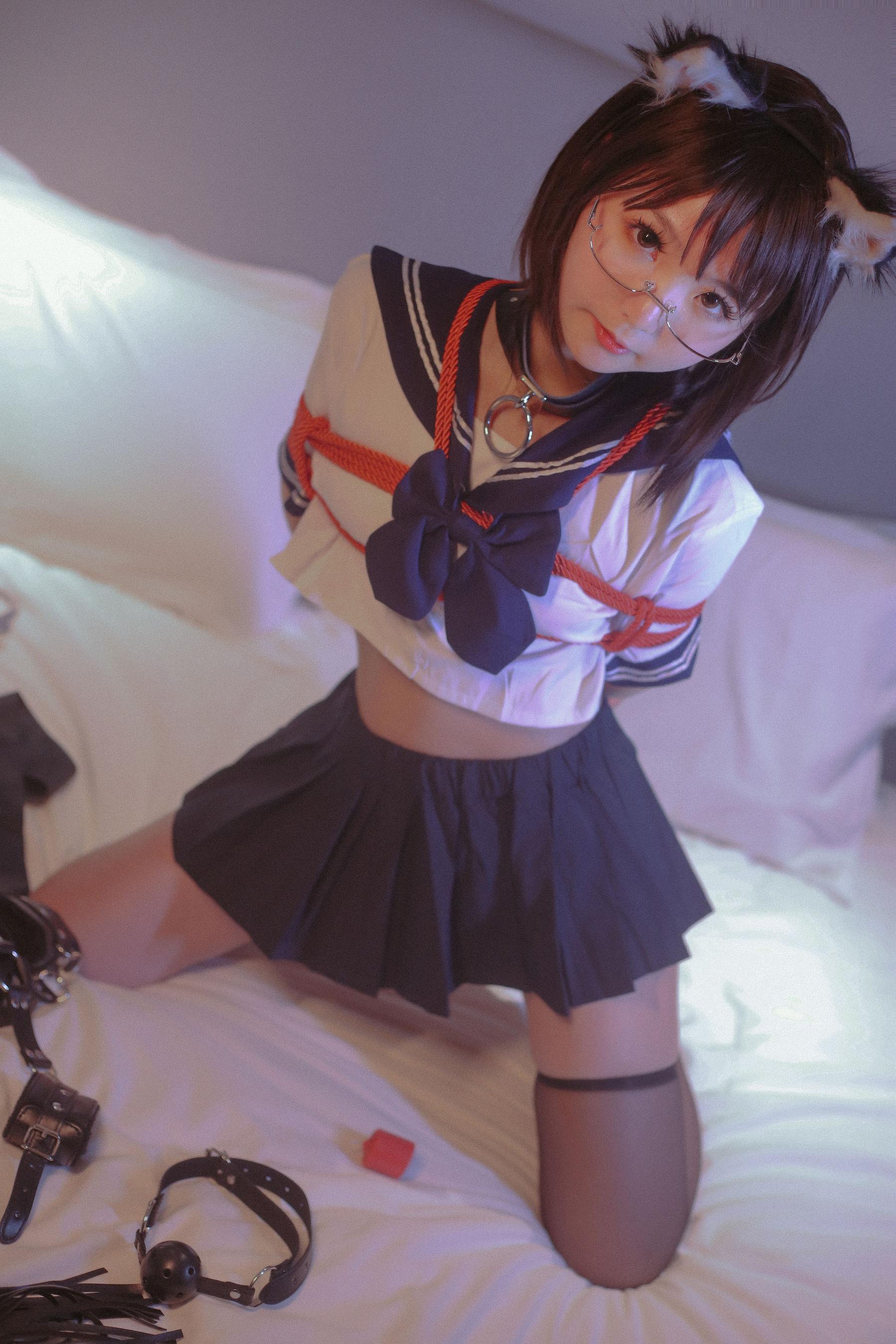 [美女Coser] 是青水 《猫耳调教》 写真集(7)