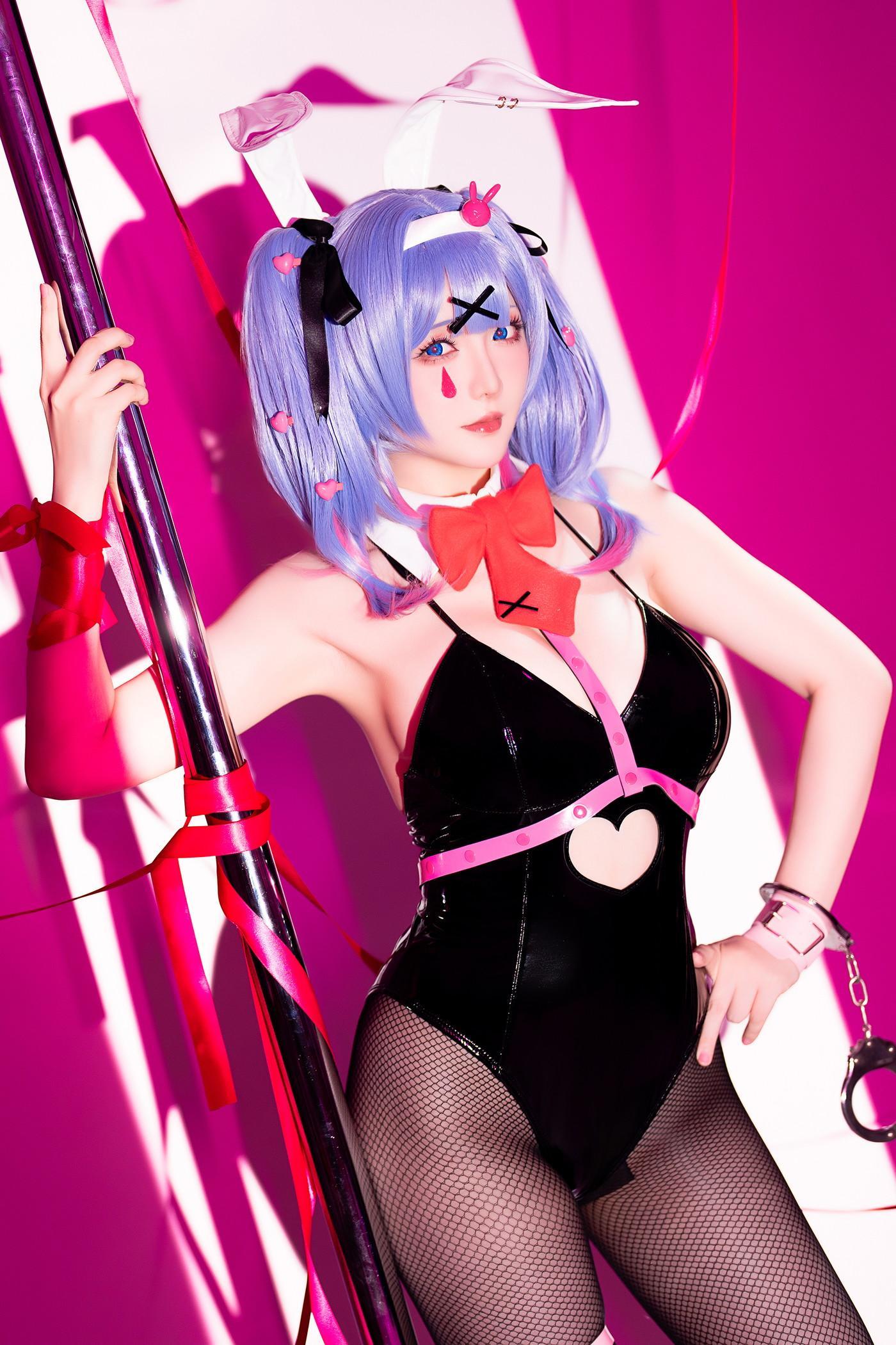 Cosplay 星之迟迟Hoshilily 初音未来 兔子洞(4)