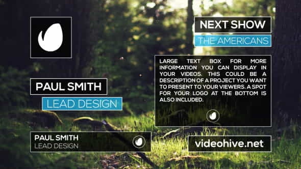 Clean Lower Thirds - VideoHive 10884029