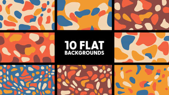 Flat Backgrounds - VideoHive 44254519